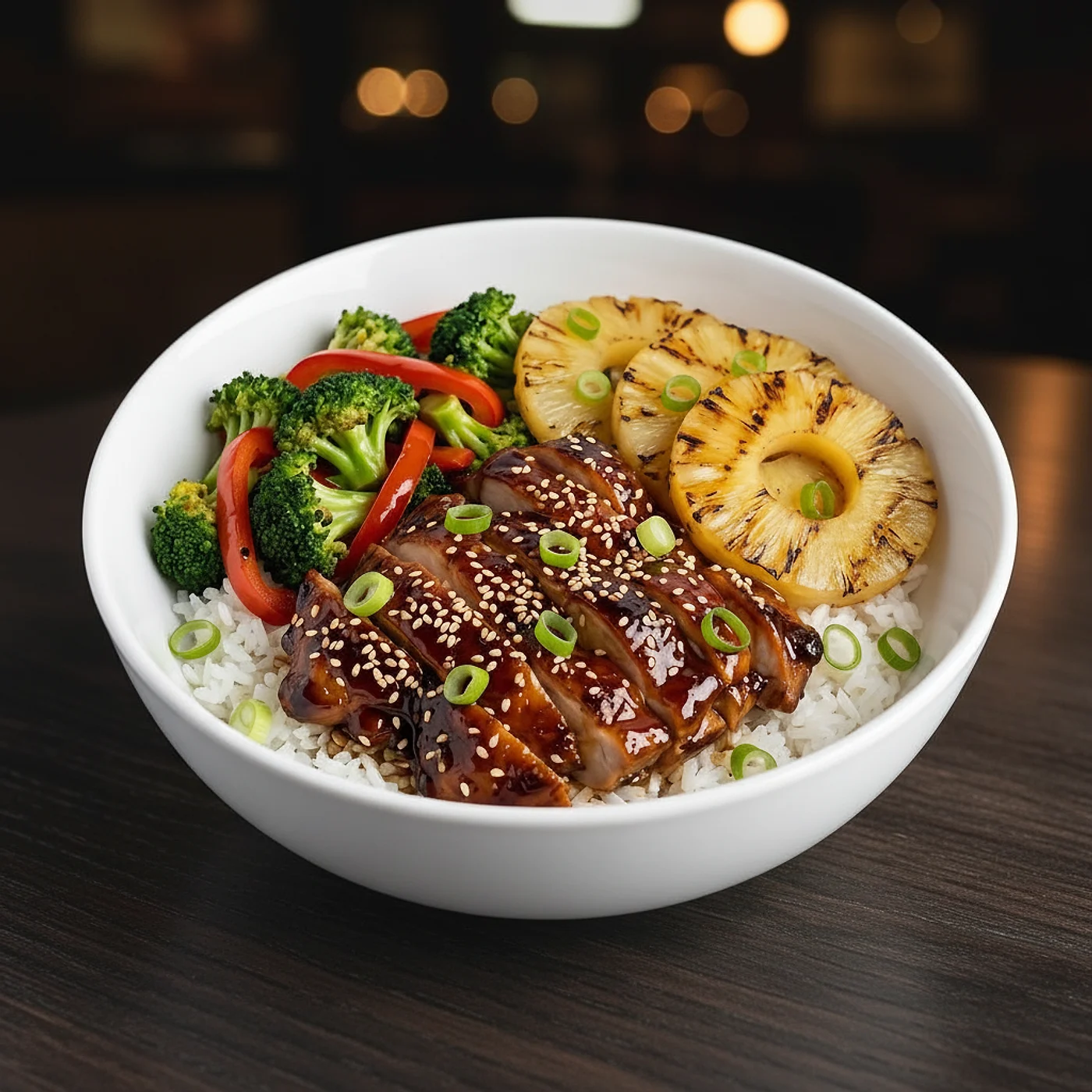 Huli Chicken Rice Bowls