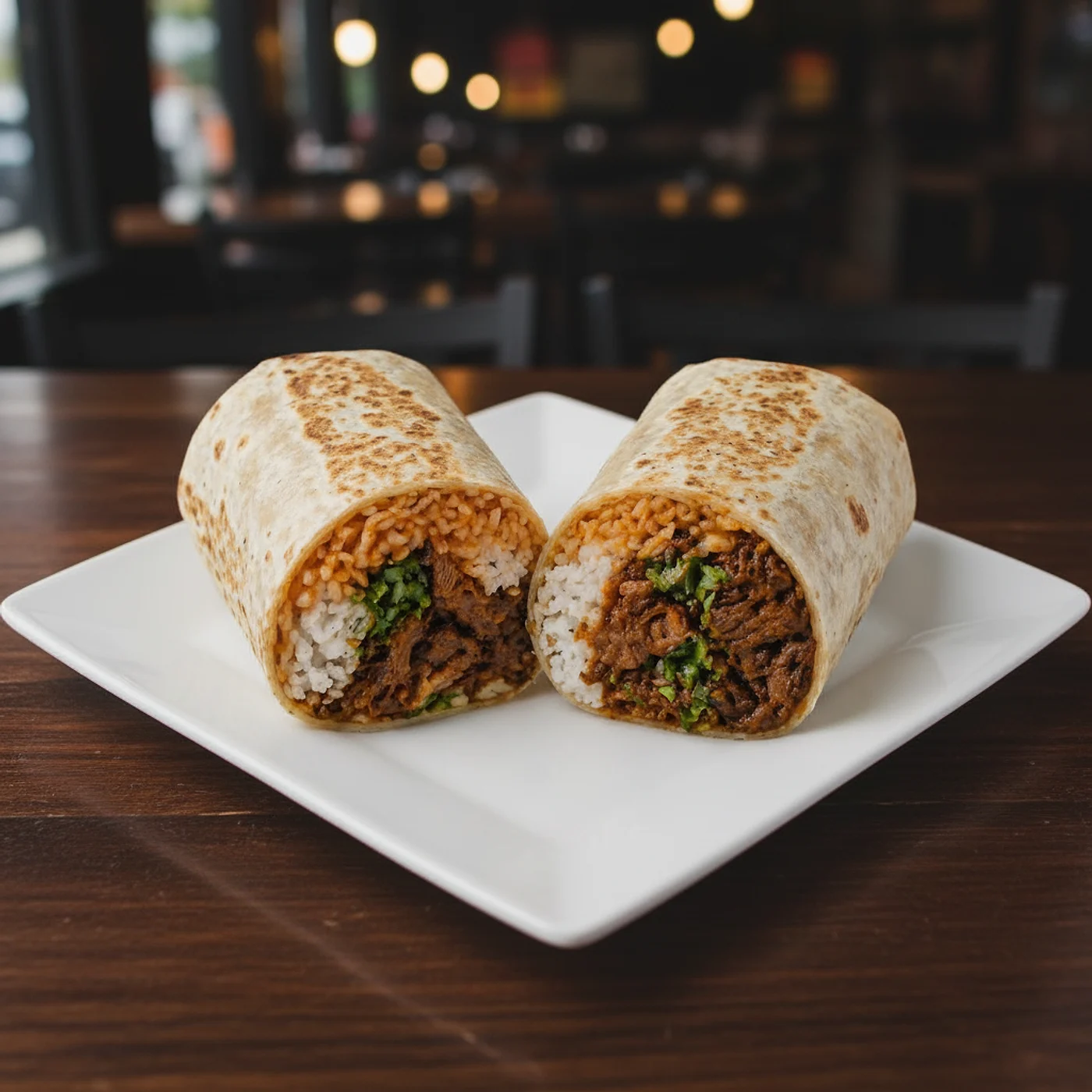 Korean Beef Burritos