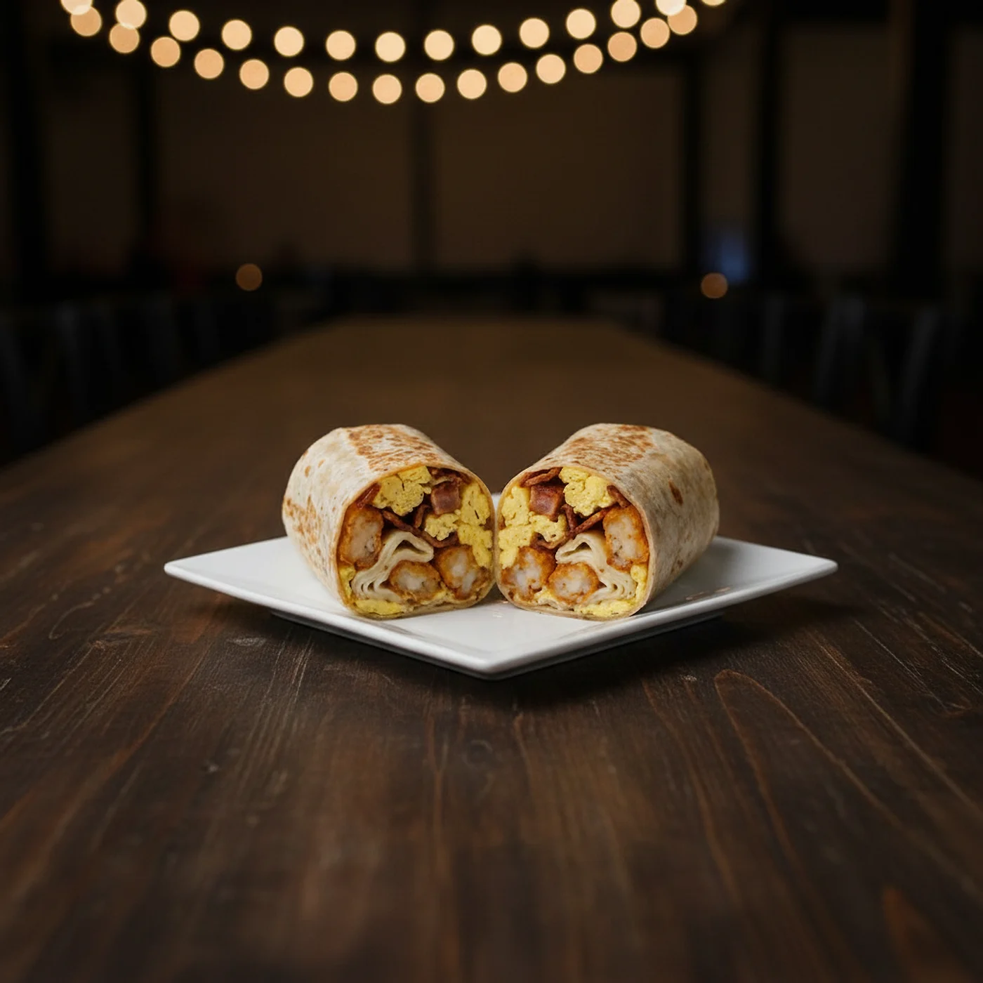 Breakfast Burritos & Fruit