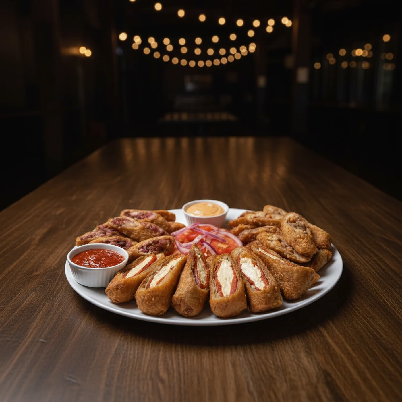 Trifecta Rolls Platter